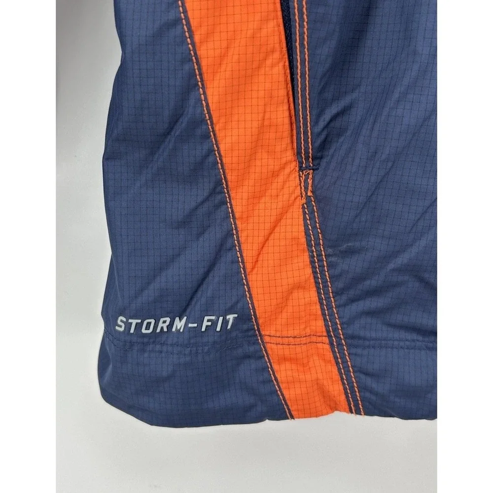 Nike‎ Storm Fit Virginia Cavaliers Mens 1/4 Zip Windbreaker Jacket Sz Small Blue